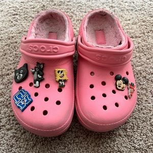 Junior CROCS w/fur, size 1